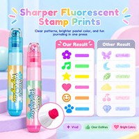 Offre Spéciale – Marqueurs Surligneurs 6 Couleurs en Forme Mignonne – Ensemble de Stylos Marqueurs pour Journalisation, Notes, Agenda, École et Bureau