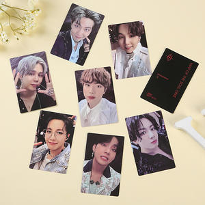 KPOP Jung Kook V MAP OF THE SOUL ON:E Photocards Jimin Jin Tarjetas Lomo de doble cara Selfie Postal Fans Colección Regalo de recuerdo - Product Image 5