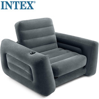 Canapé-lit gonflable Intex 66551, fauteuil gonflable en PVC floqué