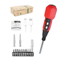 KALEI Tournevis électrique 3,6 V, charge USB, tournevis sans fil, perceuse