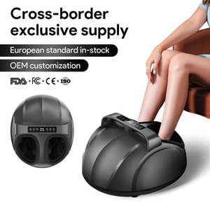 Foot Massager Full Coverage Airbag LCD Touchscreen Kneading For Foot And Leg Massage <b>Plug</b> In Electric Therapy - Product Image 2