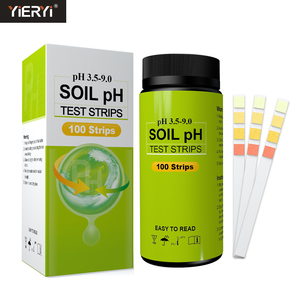 100pcs đất <span class=keywords><strong>pH</strong></span> Kiểm tra <span class=keywords><strong>Strips</strong></span> cho chính xác đất <span class=keywords><strong>PH</strong></span> đo lường - Product Image 2