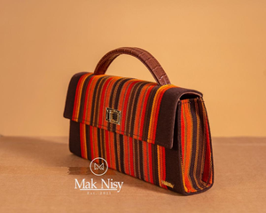 Dashiki Ecológico en Tono Plateado, Metálico, Vegano, con Cierre Magnético Seguro, Delgado, 2 Pulgadas de Profundidad, para Usar de Día y de Noche - Product Image 3