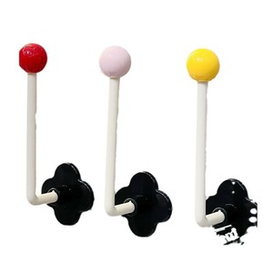 Bonito organizador de pared con gancho para pinzas de pelo, adhesivo fuerte sin rastro, sin perforaciones, para colgar en la pared. - Product Image 3
