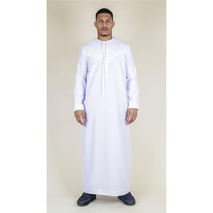 Custom Design Jubbah <strong>Men's</strong> Clothing Wholesale High-Quality <strong>Thobe</strong> Muslim Clothing <strong>Men's</strong> Custom <strong>Thobe</strong> - Product Image 2