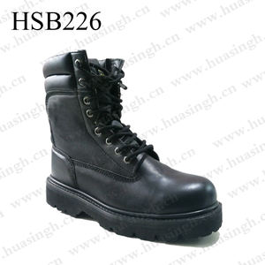 LXG, botas de seguridad de suela de goma Goodyear duraderas para leñador superventas, zapatos de seguridad estándar SA para hombre de corte medio HSB226 - Product Image 2