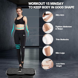 Plateforme vibrante oscillante puissante pour la perte de <span class=keywords><strong>poids</strong></span> et le fitness à domicile, vente en gros directe usine de machines d'exercice ABS - Product Image 5
