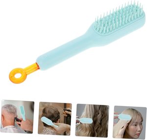 Popular Quick Easy Clean Detangler <b>Hairbrush</b> Retractable Comb Hair Remover Brush Self Cleaning Waterproof Nondisposable Hair - Product Image 4