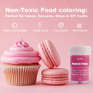 ผงสีอาหารที่ละลายในไขมันที่มีสีสันเกรดอาหารที่ละลายน้ำได้30สีสำหรับการอบช็อกโกแลต - Product Image 2