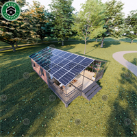 Atelier mobile de vente directe d'usine 40ft 2-4 chambres à coucher maison de luxe construction rapide australie maison en conteneur extensible pour la famille