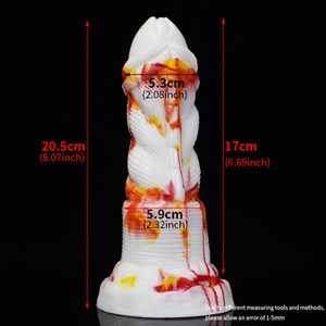 YOCY Enorme Dildo Alienígena de Fantasía, Vibrador Remoto, Tapón Anal de Silicona Luminoso, Juguete Sexual para Mujeres y Hombres, Masturbador, Sex Shop - Product Image 6