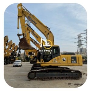 Meilleur prix, haute qualité, excavatrice sur chenilles d'occasion PC220-7, moteur d'origine japonaise, prix bas, engin de terrassement - Product Image 1