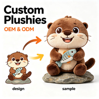 Peluche personnalisée en coton, poupée humanoïde au design de mascotte sportive, sur mesure, pour échantillon, jouet en peluche doux OEM
