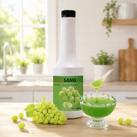 HENGZHI Groothandel groene druiven fruitjam geconcentreerde siroop fruit bubble tea ingrediënten voor fruitthee melkthee winkels