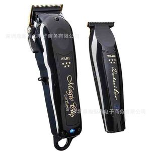 Cortadora de pelo inalámbrica Wahl Magic Clip, longitudes ajustables, funciona con batería, para uso humano y de mascotas - Product Image 1