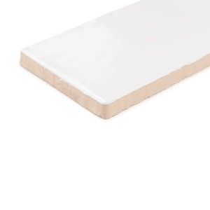Piastrella Bianca Brent 7,5 X 15 Cm, Spessore 9 Mm, Finitura Lucida, Bordi Irregolari - Product Image 3
