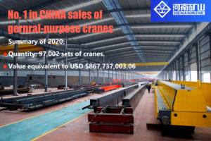 رافعة جسرية خارجية بقدرة رفع 10 طن و20 طن، رافعة جسرية أحادية العارضة بساق على شكل حرف L مع تحكم عن بعد - Product Image 6