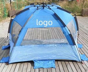 Portable Beach Sun Shelter <b>Tent</b> for Outdoor Fishing Camping Travel Automatic Pop up Beach <b>Canopy</b> with Print - Product Image 2