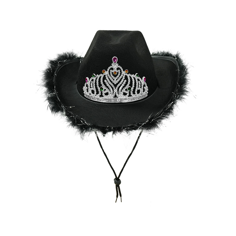 Plume argentée noire