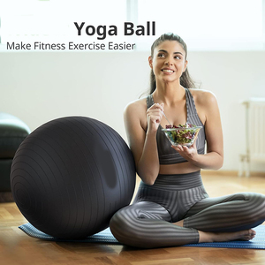 Chất lượng cao chống trượt Ổn định mang thai Thụy Sĩ vật lý trị liệu bóng ghế cân bằng tập thể dục lõi làm việc ra Pilates Yoga bóng - Product Image 2
