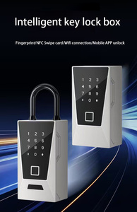 Caja de Seguridad Inteligente para Llaves, Montada en la Pared, Impermeable, con Cerradura Digital NFC Wifi y Teclado Numérico - Product Image 4