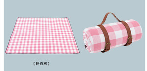 Jiangsu Ins estilo espessado couro cinta acampamento ao ar livre umidade-prova praia esteira inflável piquenique pano colchão - Product Image 2