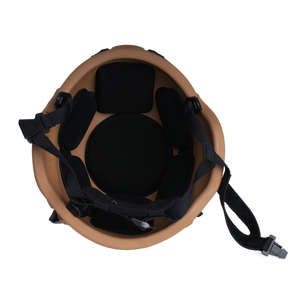 หมวกกันน็อคป้องกันทางยุทธวิธี PE/เซรามิกหมวกกันน็อคสำหรับฝึกหมวกกันน็อค CS aramid แบบไม่มีหู - Product Image 6