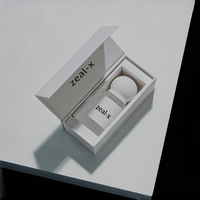Bestseller Mattschwarze Tropfflasche für Bartöl Verpackungs-Papierbox Guter Preis Ätherisches Öl Flasche mit Eigenem Logo