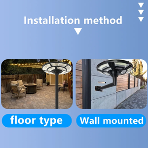 أضواء الشارع الشمسية UFO الحديقة 1000000lm ، أفضل سعر تنافسي ، مصابيح تعمل بالطاقة الشمسية للحديقة في الهواء الطلق - Product Image 6
