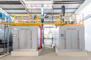 暖通空调下一代超低氮氧化物智能自动化蒸汽锅炉，用于食品加工天然气的工业加热 - Product Image 3