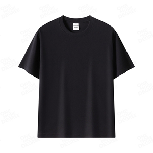 T-shirt grafica oversize di alta qualità da uomo alla moda 280g lavorata a maglia con stampa <span class=keywords><strong>sottile</strong></span> stile Hip Hop - Product Image 6