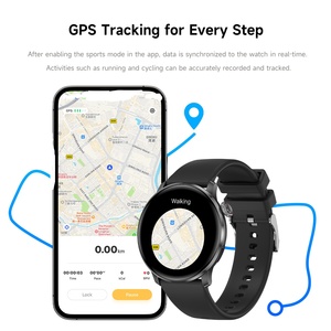 <span class=keywords><strong>Reloj</strong></span> DS5 de 1,43 pulgadas con seguimiento <span class=keywords><strong>GPS</strong></span> para <span class=keywords><strong>mujer</strong></span>, resistente al agua, gerente de salud fisiológica para <span class=keywords><strong>mujer</strong></span>, <span class=keywords><strong>reloj</strong></span> <span class=keywords><strong>inteligente</strong></span>, <span class=keywords><strong>reloj</strong></span> de moda Rosa Negra - Product Image 5