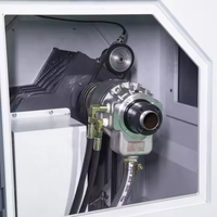 Tour CNC horizontal à haute stabilité avec diamètre de rotation maximal de 300 mm, contrôleur FANUC, tour CNC de haute précision à 3 axes, modèle de bureau