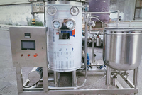 Petite échelle lait/jus/boisson/bière UHT plaque pasteuriseur/Type enroulé liquide lait de soja pasteurisation Machine à vendre
