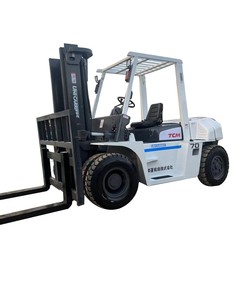 Venta caliente Original Japan Made 7 Ton Diesel Forklift TCM FD70 Usado para uso en restaurantes con motor 1 año de garantía - Product Image 1
