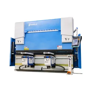 China OEM CNC Press Brake Machine With DA69T Controller 160T3200 Servo Hydraulic Metal Bender With Low Price