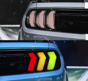 AURON LED Tail Lamp for Mustang 2015-2022 Clear Lens New Retrofit Upgrade <b>Daytime</b> <b>Running</b> <b>Lights</b> Plug&Play Waterproof 12V - Product Image 2