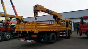 DongFeng Cần Cẩu Xe Tải Nặng 6 Bánh 4X2 Cần Cẩu Thủy Lực 5 Tấn 8 Tấn 10 Tấn Cần Cẩu Đốt Ngón Tay - Product Image 4