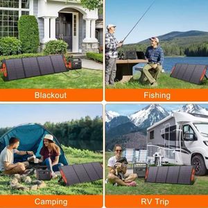 Factory Bulk 100W ETFE <b>Solar</b> <b>Panel</b> Charger Kit IP65 Weatherproof <b>Foldable</b> Portable Energy Backup for Off-Grid Power Station - Product Image 6