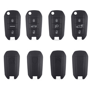 OEM cho 508/301/3008/408 Elysee/C3/c4l ABS 3-nút Màu Đen Gấp từ xa Vỏ chìa khóa thay thế - Product Image 6