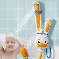 Jouet de bain électrique en plastique en forme de lapin mignon BGL avec double pulvérisateur pour enfants