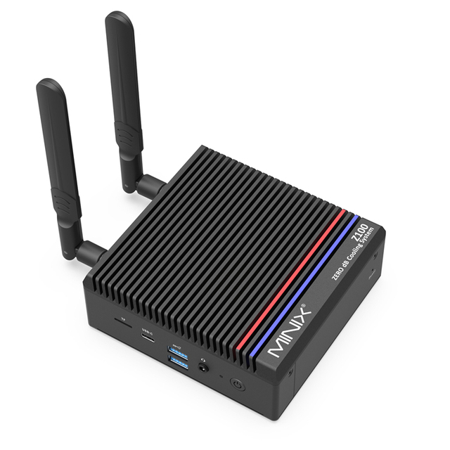 NEW Intel Alder N100 Low Consumption Computer Win11 Fanless Gaming MINI PC 16Gb 512Gb SSD MINIX Neo Z100 0DB Industrial Mini Pc