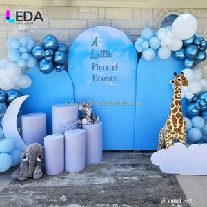 Soporte de Fondo de Arco Desmontable de Aleación de Aluminio, Moderno y Profesional, para Baby Shower, Cumpleaños, Bodas, Novedad - Product Image 3