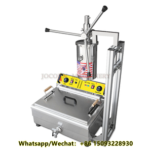 Machine industrielle de production de churros, machine à churros espagnole, machine à garnir, machine à tejeringos avec friteuse - Product Image 3