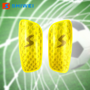 Protège-tibias de football Shiwei en plastique TPR pour adultes et enfants, équipement de protection sportive, taille SL - Product Image 4