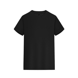 Custom T-Shirt Cotton Solid Color Short Sleeve Leisure Wear Promotional Shirt - Product Image 4