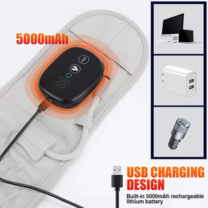 Einstellbare Hot Com press Lenden massage Untere Rückens tütze Gürtel Schmerz linderung Heizung Taillen massage gerät - Product Image 5