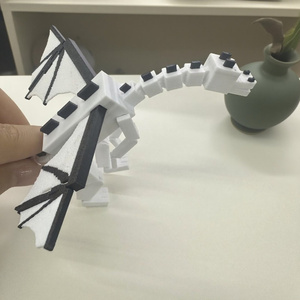 Statua di Drago Moderna di Metà Secolo Stampata in 3D per Pasqua e Laurea - Product Image 4