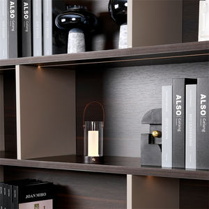 Lampe de chevet LED moderne en bois massif avec contrôle tactile, chargement USB DC, température de couleur réglable et intensité variable - Product Image 5