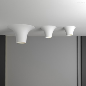 โคมไฟปูนปลาสเตอร์แบบหยดน้ำใช้ในห้องนั่งเล่นไฟสปอตไลท์ติดเพดาน - Product Image 1